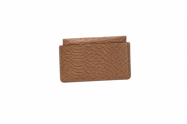 Bi-Fold Money Clip Card Holder in ORVA plant-based material – view 1