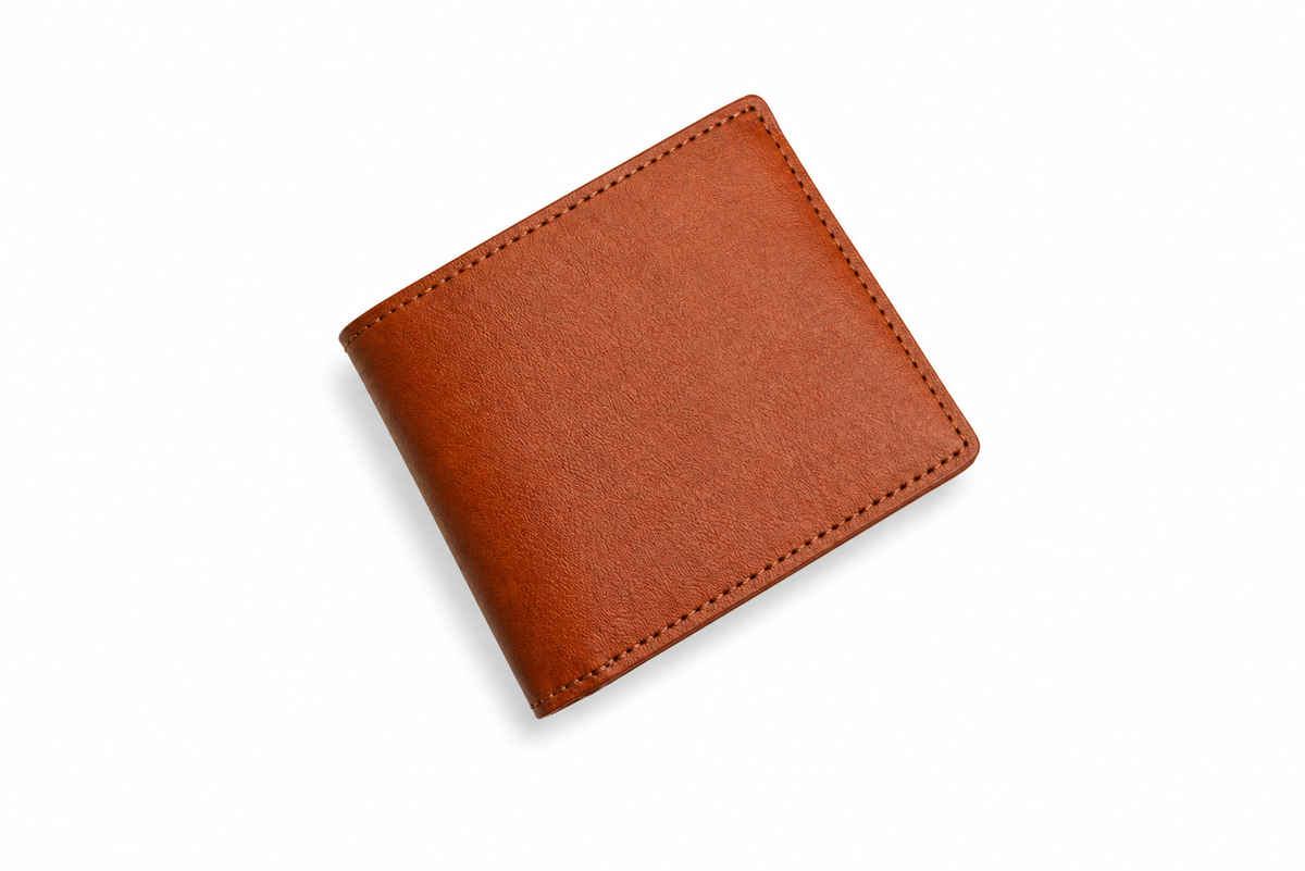 Bi-Fold Wallet in ORVA plant-based material – view 1