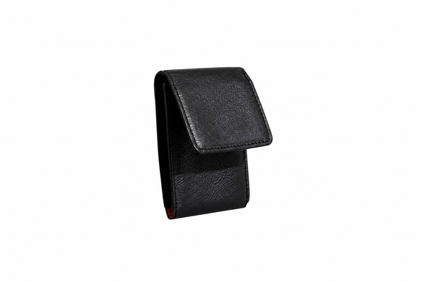 Coin Pouch with Flap in ORVA plant-based material – view 1