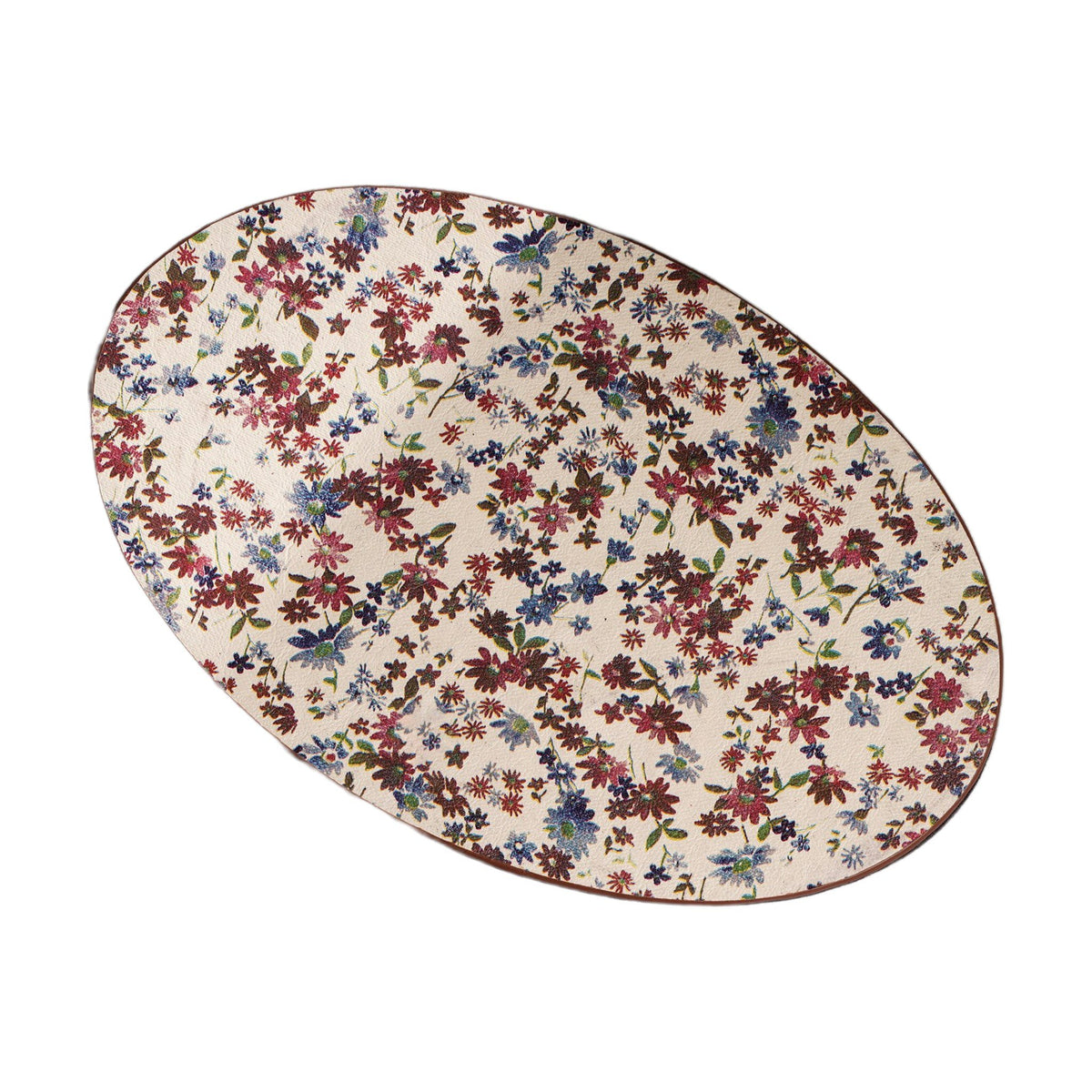 Oval Placemat in ORVA plant-based material – view 1