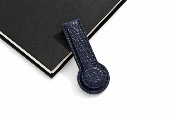 Round-End Magnetic Bookmark in ORVA plant-based material – view 1