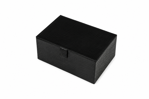 Watch & Accessory Organiser Box in ORVA plant-based material – view 1