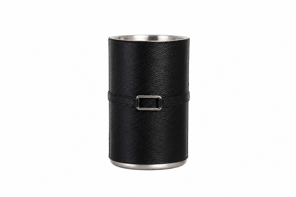 Wine Chiller with Buckle Detail in ORVA plant-based material – view 1