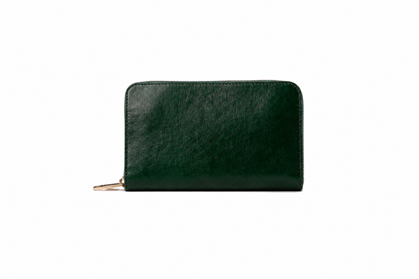 Zip-Around Purse in ORVA plant-based material – view 1